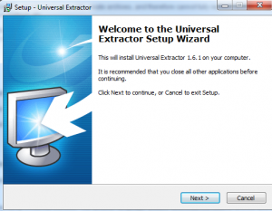 online exe file extractor