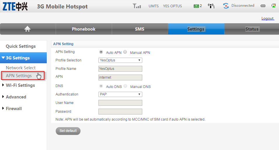 HOW TO USE OPTUS PREPAID SIM WITH ZTE MF60 -Business Legions Blog