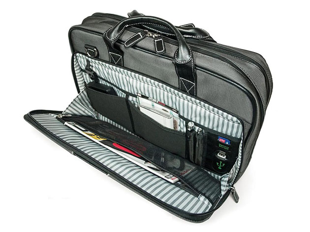 The Graphite Nylon Briefcase for $79 -Business Legions Blog