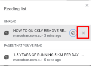 REMOVE CHROME READING LIST -Business Legions Blog